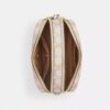 Mini Carey-crossbody-veske i Signature Canvas