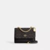 Mini Klare-crossbody-veske i Signature Canvas