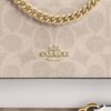 Mini Klare-crossbody-veske i Signature Canvas