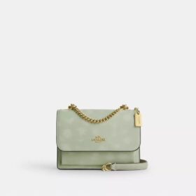 Mini Klare-crossbody-veske med blomstermønster