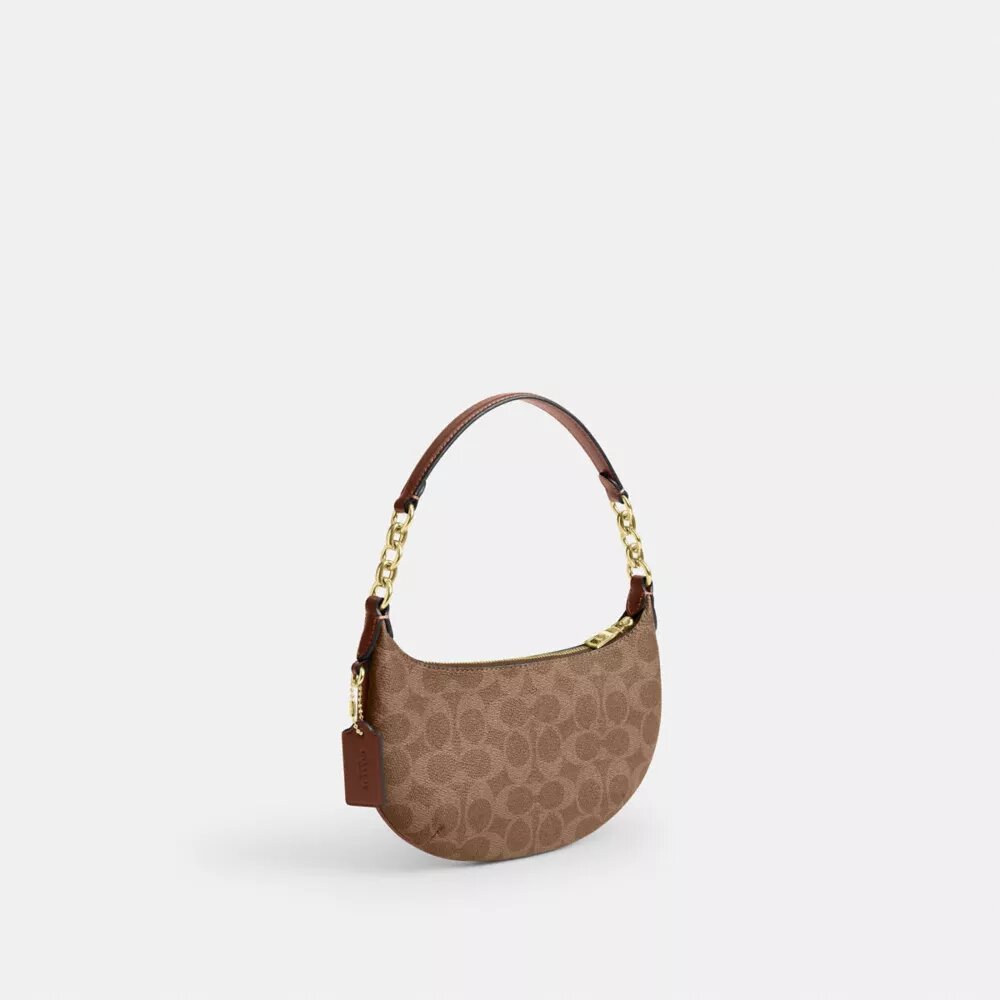 Mini Payton-veske i Signature Canvas