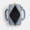 Mini Rowan-crossbody-veske i «Loved Denim» med anheng