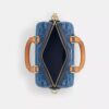 Mini Rowan-crossbody-veske i signaturdenim
