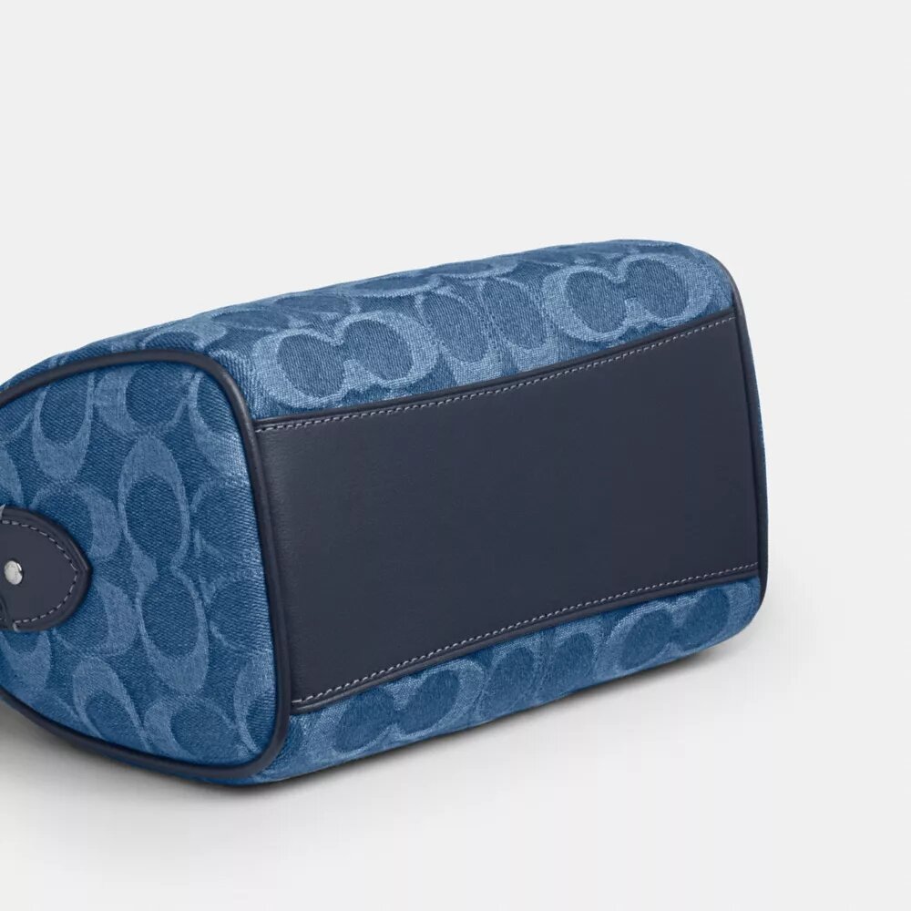 Mini Rowan-crossbody-veske i signaturdenim