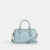 Mini Rowan-crossbody-veske i Signature Canvas