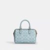 Mini Rowan-crossbody-veske i Signature Canvas