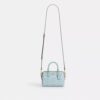 Mini Rowan-crossbody-veske i Signature Canvas
