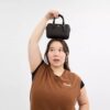 Mini Rowan-crossbody-veske i Signature Canvas