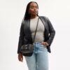 Mini Rowan-crossbody-veske med kryssrem i «Loved Signature Canvas»-kanvas med anheng