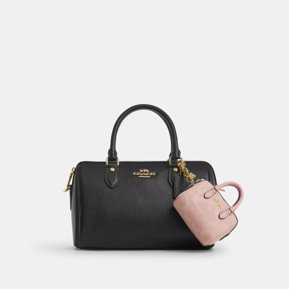 Mini Rowan-veskeanheng i Signature Denim