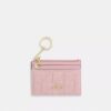 Mini Skinny ID-etui i «Loved Denim» med vattering og anheng