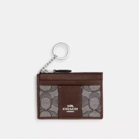 Mini Skinny ID-etui i signatur-jacquard