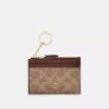 Mini Skinny ID-etui i Signature Canvas