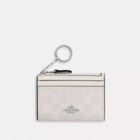Mini Skinny ID-etui i Signature Canvas