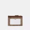 Mini Skinny ID-etui i Signature Canvas