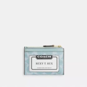 Mini Skinny ID-etui i Signature Canvas