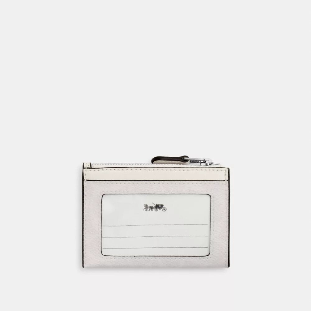 Mini Skinny ID-etui i Signature Canvas