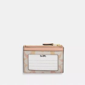 Mini Skinny ID-etui i Signature Canvas