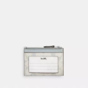 Mini Skinny ID-etui i Signature Canvas