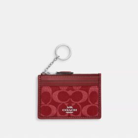 Mini Skinny ID-etui i Signature Denim