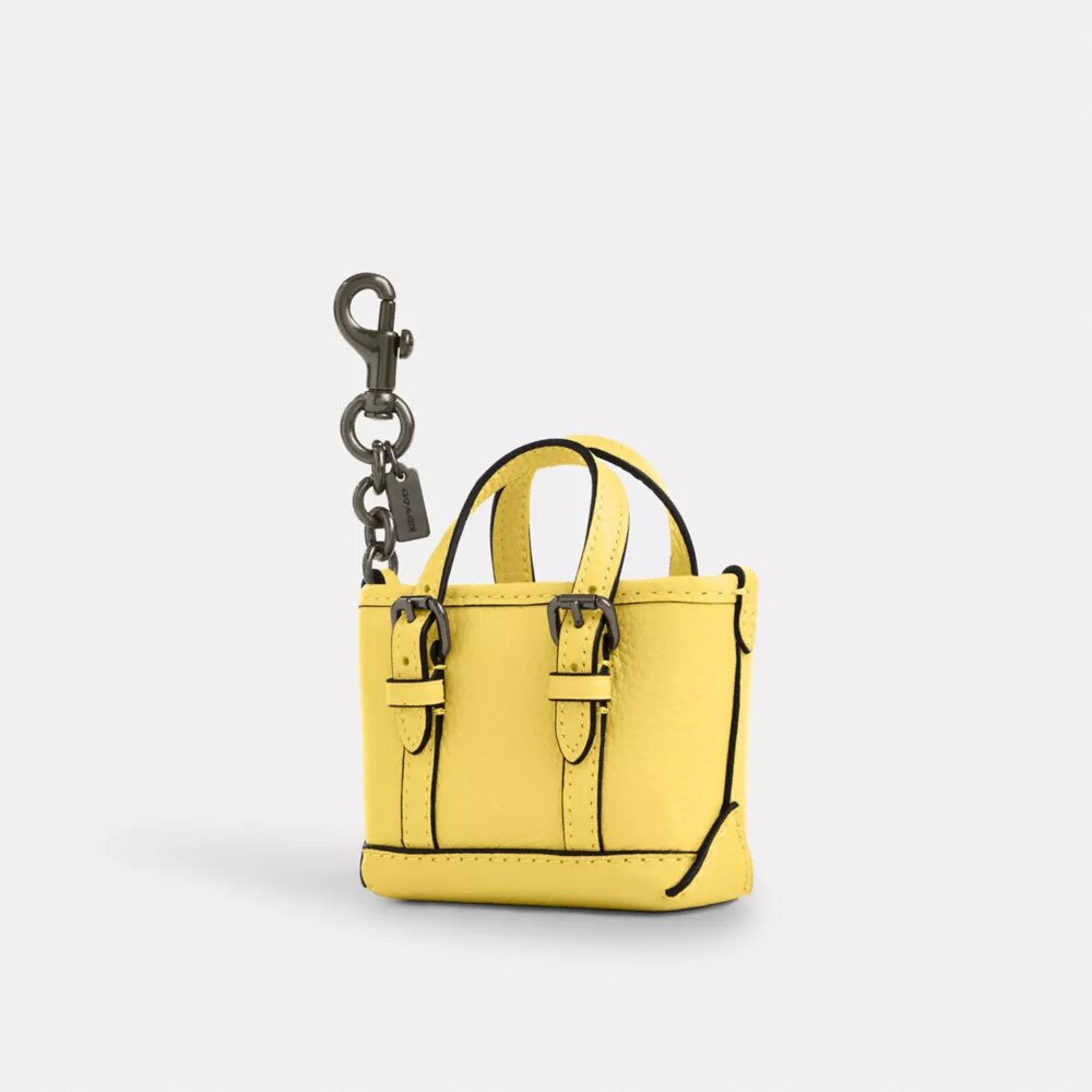 Mini Warner-tote-veske-anheng