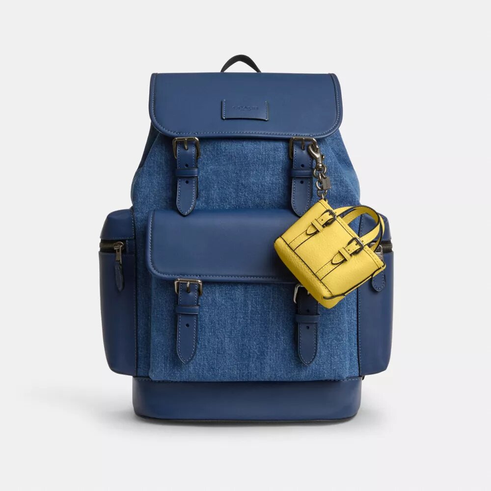 Mini Warner-tote-veske-anheng