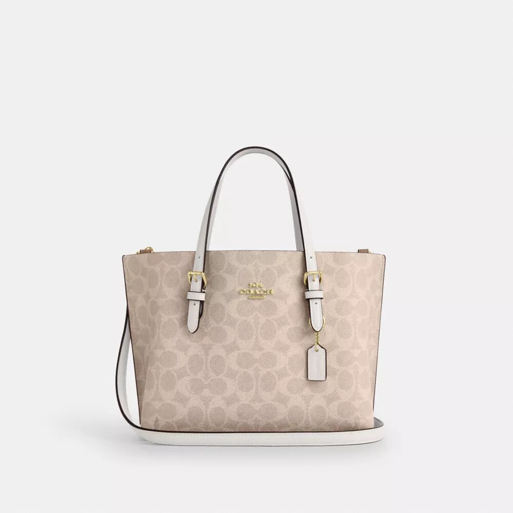 Mollie-tote-veske 25 i Signature Canvas