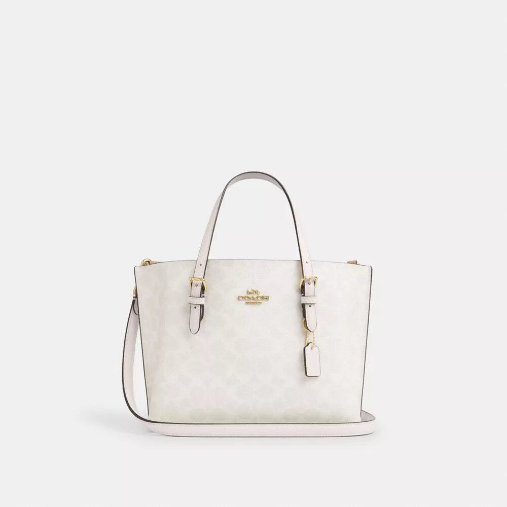Mollie-tote-veske 25 i Signature Canvas