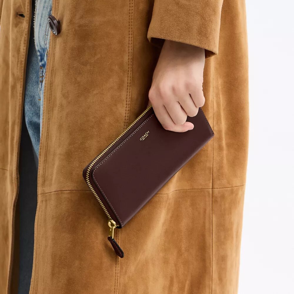 New York Slim Accordion Zip Lommebok