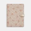Notatbok i Signature Canvas med blomstertrykk