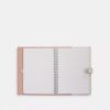 Notatbok i Signature Canvas med blomstertrykk