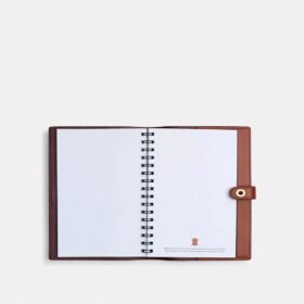 Notatbok i Signature Canvas med juletog-motiv