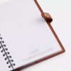 Notatbok i Signature Canvas med juletog-motiv