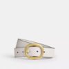 Ovalt belte med spenne, 32 mm