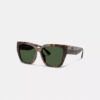 Oversized solbriller i cat-eye-stil