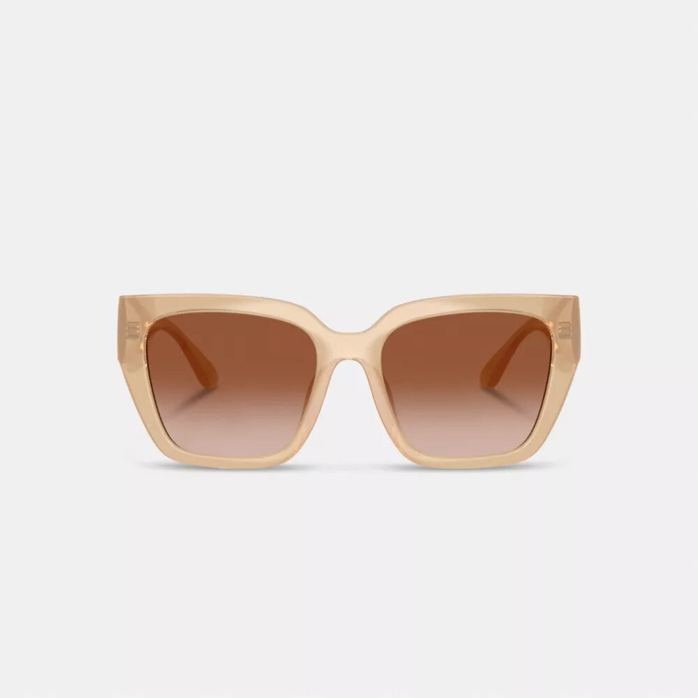 Oversized solbriller i cat-eye-stil
