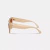 Oversized solbriller i cat-eye-stil