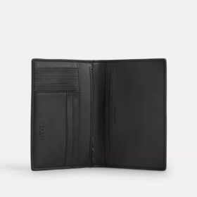 Pass- og kortetui i Signature Canvas med striper