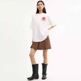 Pizza Relaxed T-shirt i økologisk bomull
