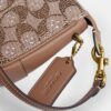 Plaza-veske i Crystal Signature-jacquard