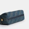 Pocket Juliet-veske 30 i regenerativ bomullsdenim med vattering