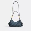 Pocket Juliet-veske 30 i regenerativ bomullsdenim med vattering