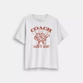 Pretzel Relaxed T-shirt i økologisk bomull