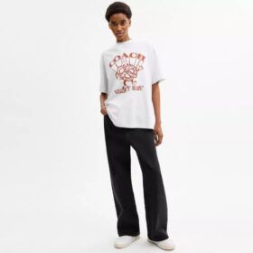 Pretzel Relaxed T-shirt i økologisk bomull