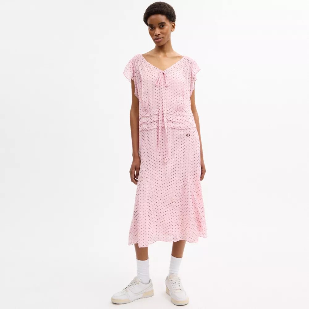 Printed Maxi Kjole