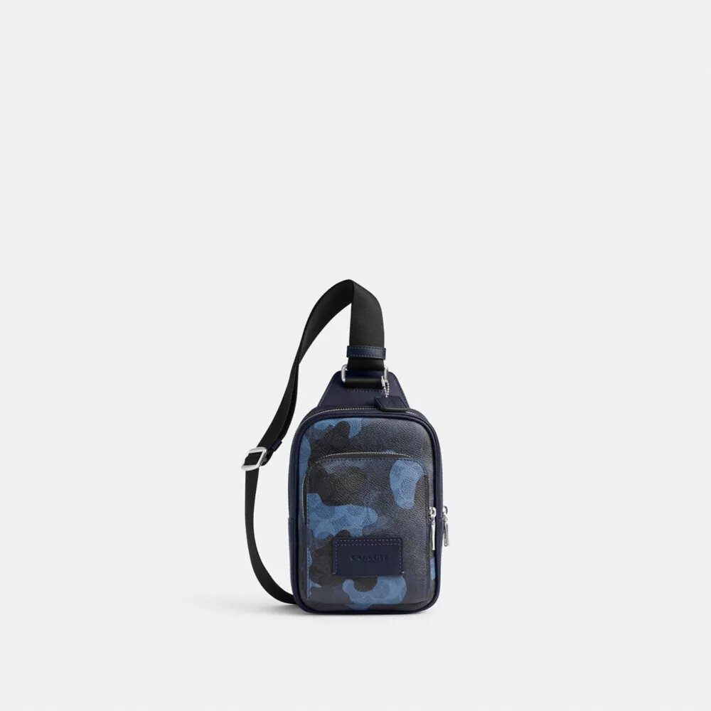 Racer-skulderveske i Signature Camo-mønster