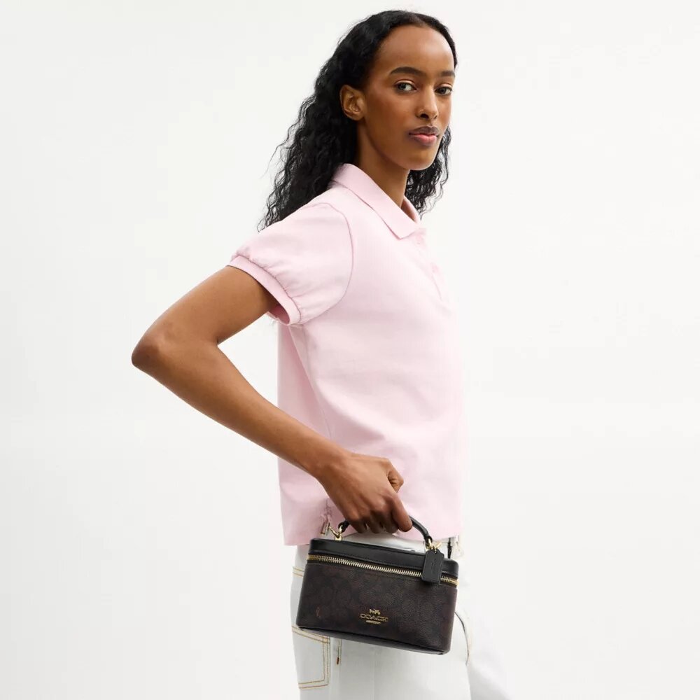 Rainer Crossbody Bag 18 i Signature Canvas