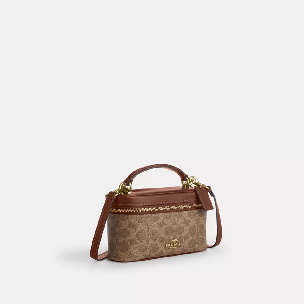 Rainer Crossbody Bag 18 i Signature Canvas