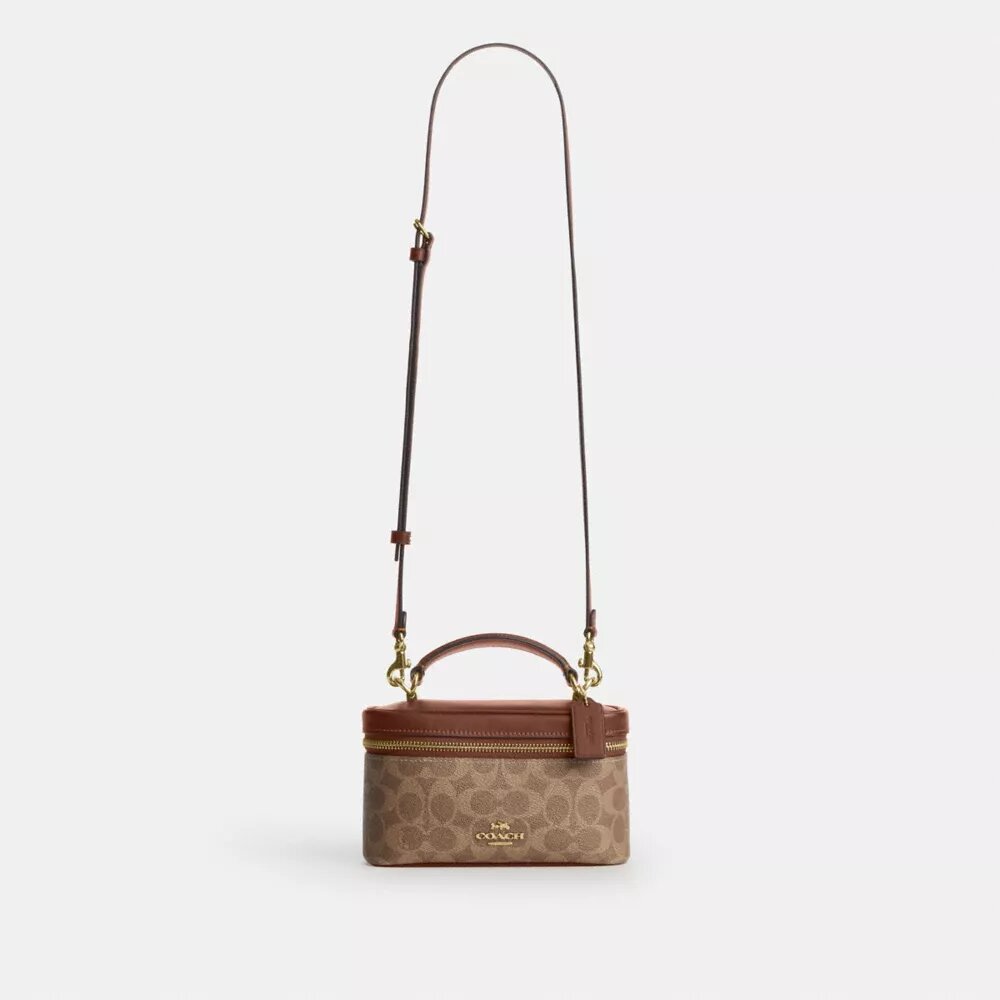 Rainer Crossbody Bag 18 i Signature Canvas