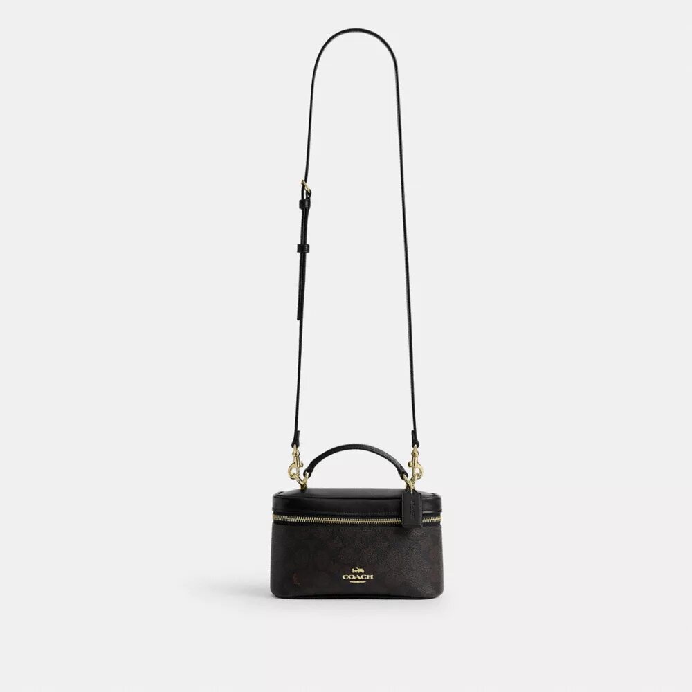 Rainer Crossbody Bag 18 i Signature Canvas